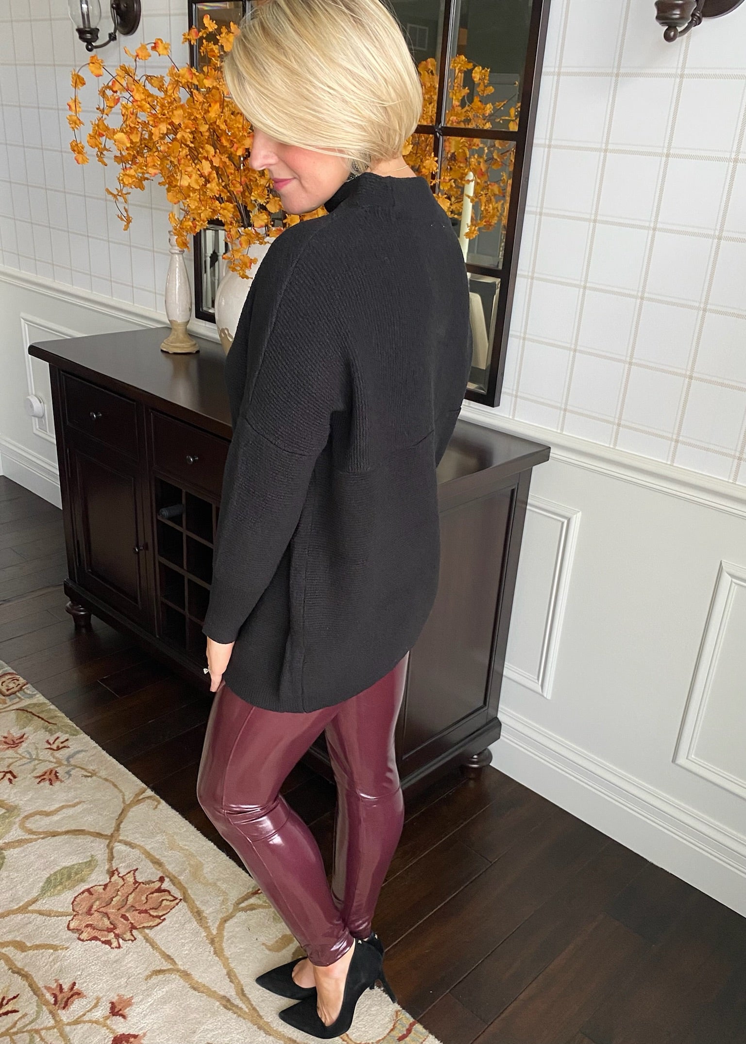 Buy Commando Faux Patent Leather Leggings In Brown - Cinnamon At 57% Off |  Editorialist